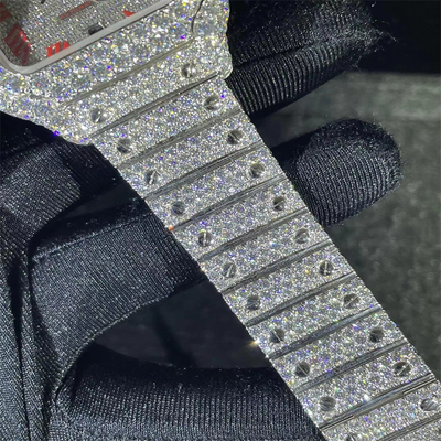 GRA Moissanite Iced Out Watch  Men VVS Hip Hop Diamond Watch In Europe