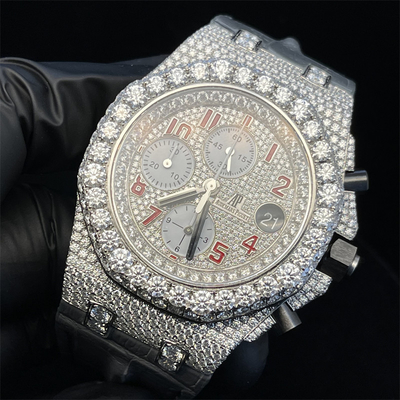 Conflict Free Luxury Diamonds Royal Oak Watches Moissanite For Pocket Friendly
