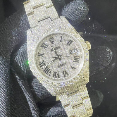 Bust Down Millionaire Moissanite Watch 