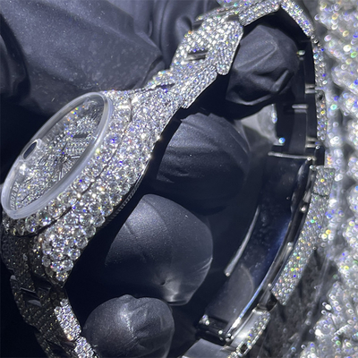 31mm Quartz Diamond Watch 31 Carats Rolex Diamond Watch For Women